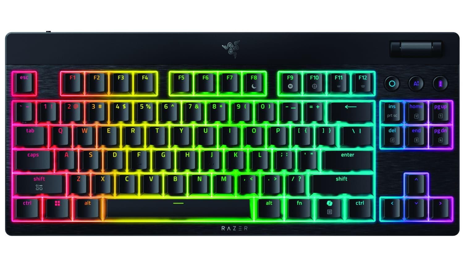 Клавіатура RAZER BlackWidow V4 Low-Profile TKL Orange switch (RZ03-05450700-R3M1)