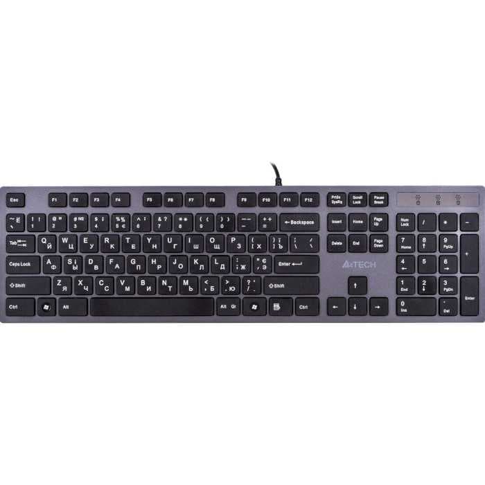 Клавіатура A4TECH KV-300H USB Grey/Black