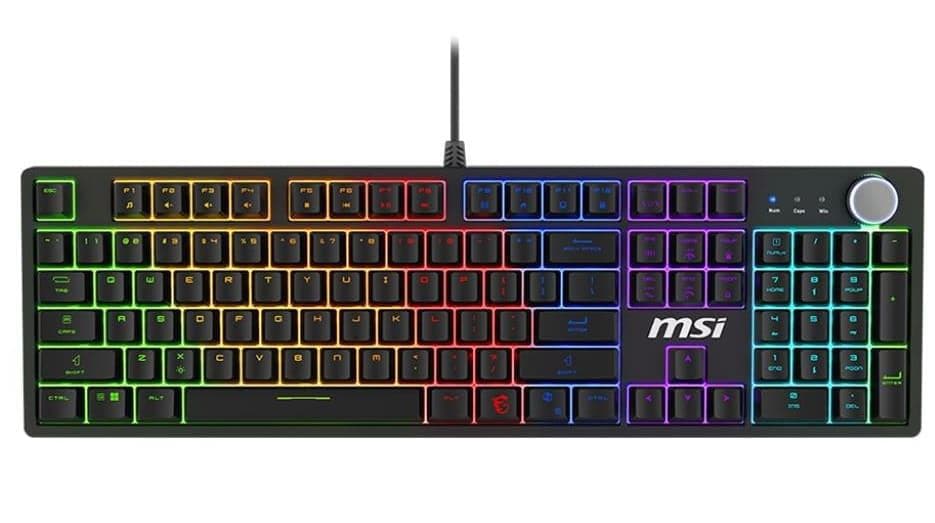 Клавіатура MSI FORGE GK320 UA Red Switches Black