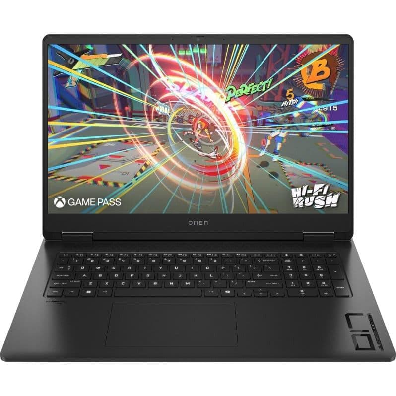 Ноутбук 17.3 HP OMEN Gaming 17-db1011ua QHD/Ryzen AI 9 365/32GB/1TB/RTX 5070 8GB/DOS/Black