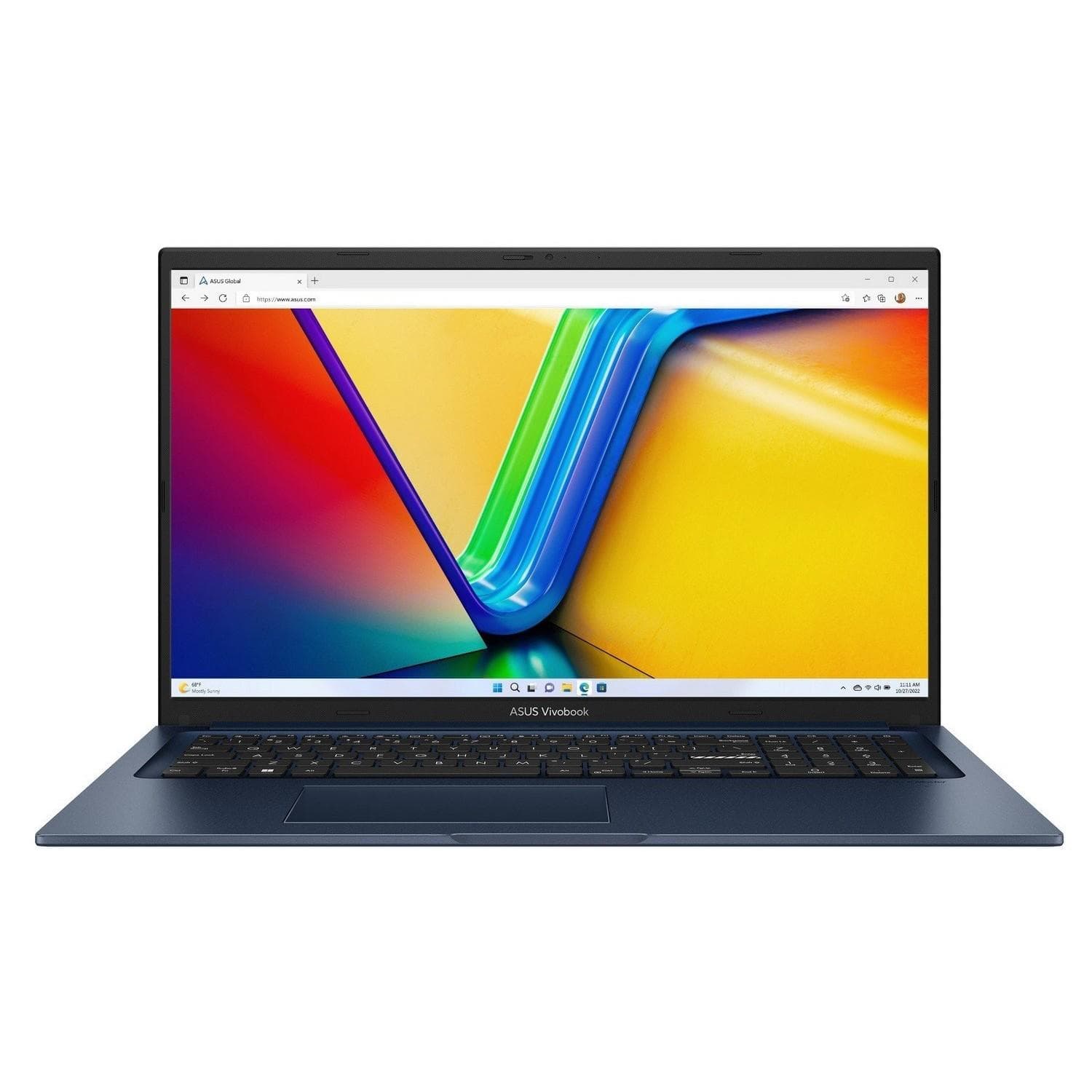 Ноутбук 17.3 ASUS Vivobook 17 X1704VA-AU891 FHD 60Hz/Intel Core i3-1315U/16GB/512SSD/Intel UHD/DOS/Quiet Blue