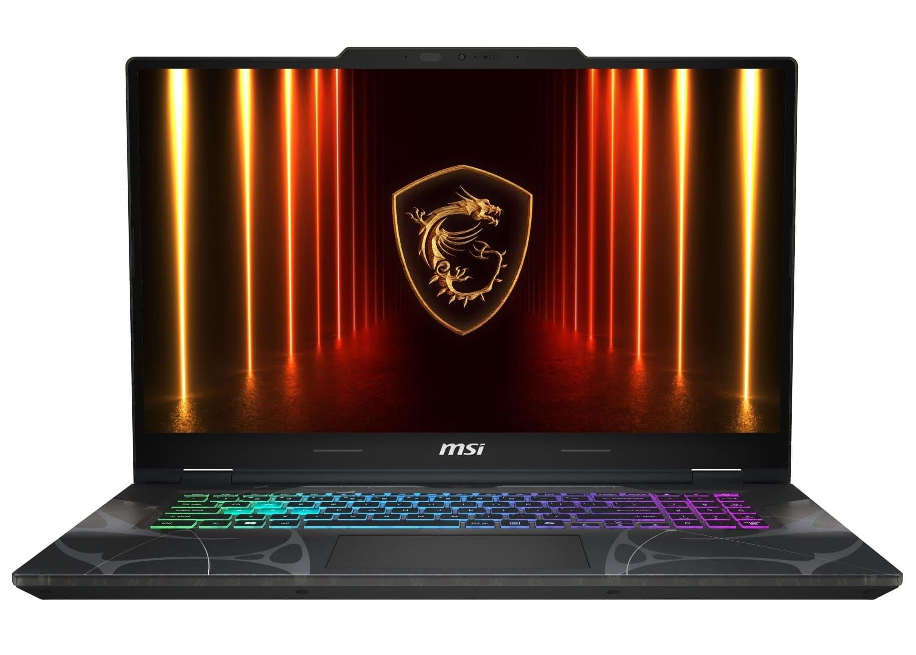 Ноутбук 17.3 MSI Cyborg 17 B2RWEKG-275XUA FHD IPS/Intel Core 7 240H/16GB/512SSD/RTX 5050 8GB/DOS/Black