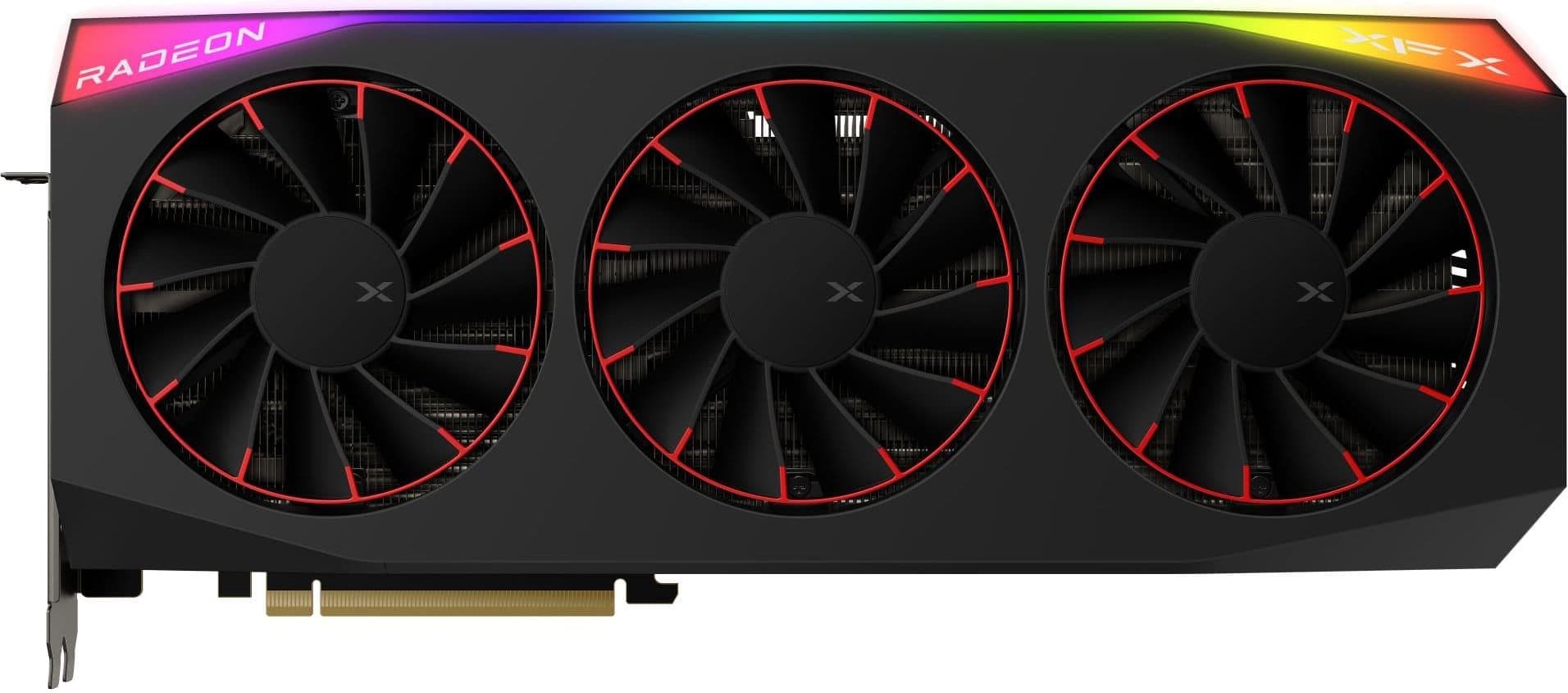 AMD Radeon XFX RX 9070 XT 16GB Mercury OC Magnetic Air Edition with RGB (RX-97TMARGB9)