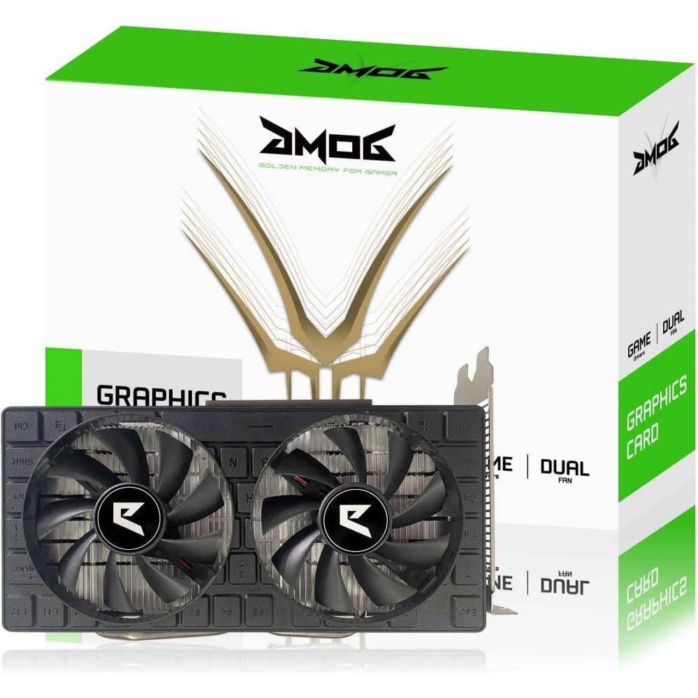 AMD Radeon Golden Memory RX 580 8Gb GDDR5, 256-bit, DVI/HDMI/3xDP, 1284/6000 MHz, 8-pin (RX580D58GB)