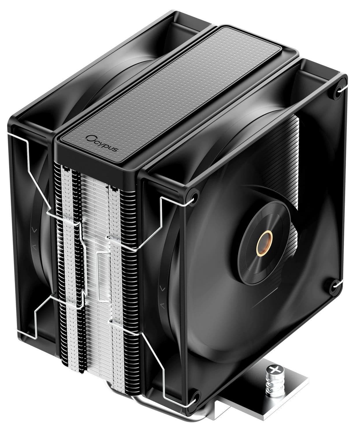 Кулер для процессора OCYPUS DELTA A40 ELITE BK DUAL FAN (DELTA-A40-BK2NNWN00X-GL)