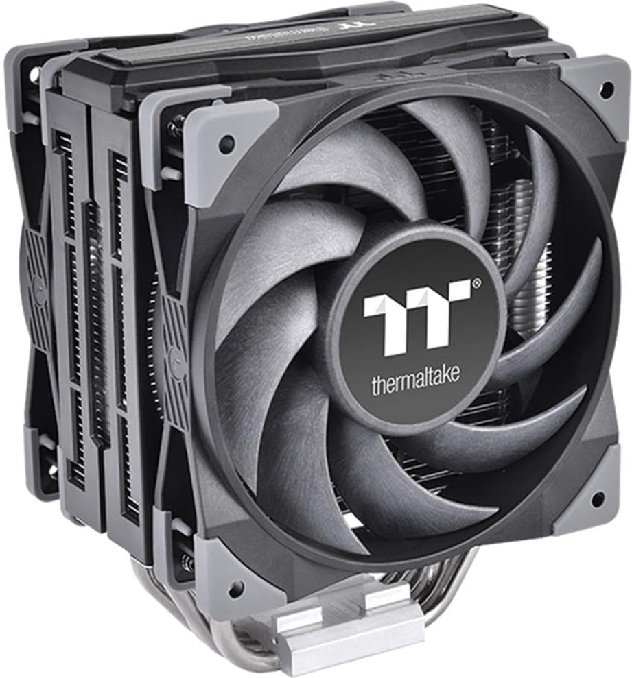 Процессорный кулер Thermaltake TOUGHAIR 510/Air cooler/12025 x2/PWM 500~2000rpm (CL-P075-AL12BL-A)