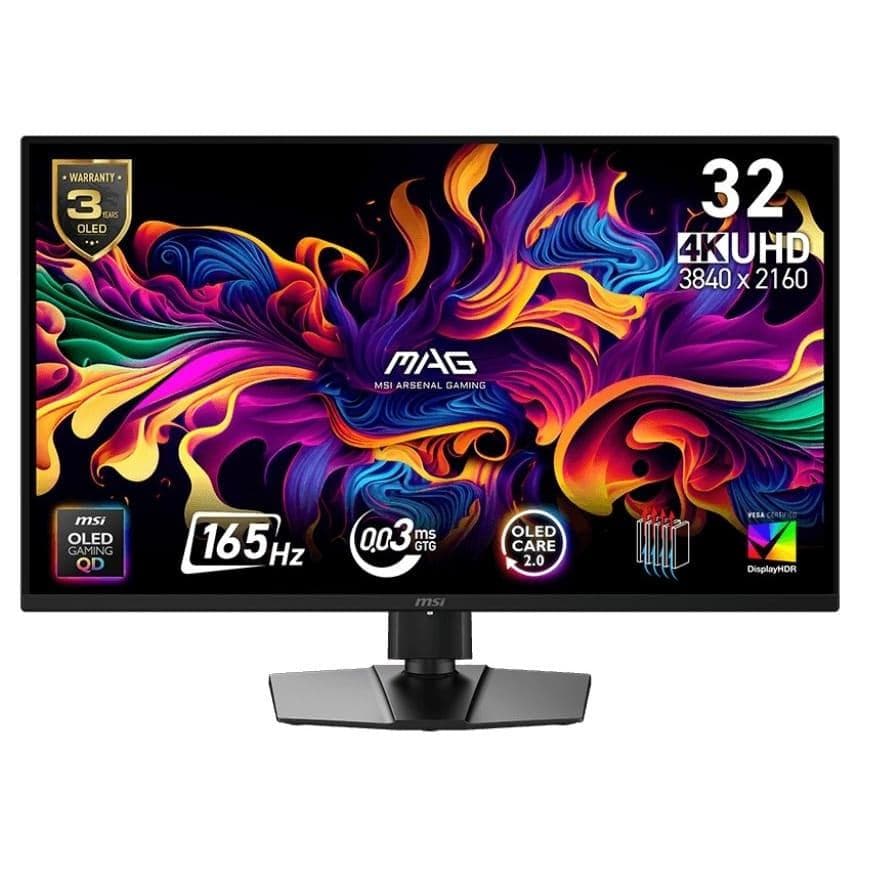 Монітор 31.5" MSI MAG 322UP QD-OLED E16 UHD OLED 165Hz