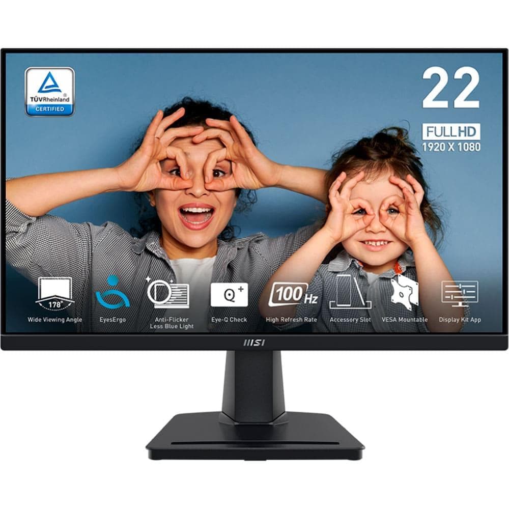 Монітор 21.45" MSI PRO MP225V FHD VA 100Hz