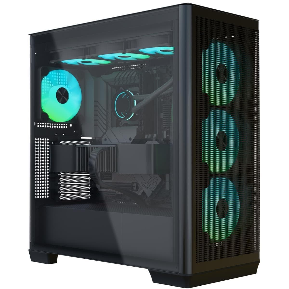 Корпус APNX Creator C1-R (APCM-CR01243.11) Black без БП