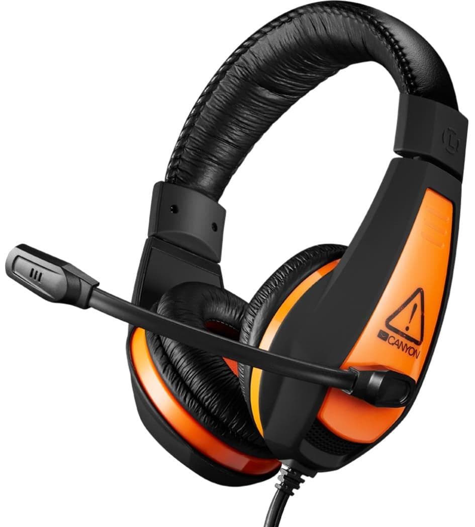 Ігрова гарнітура Canyon CND-SGHS1A Black-Orange