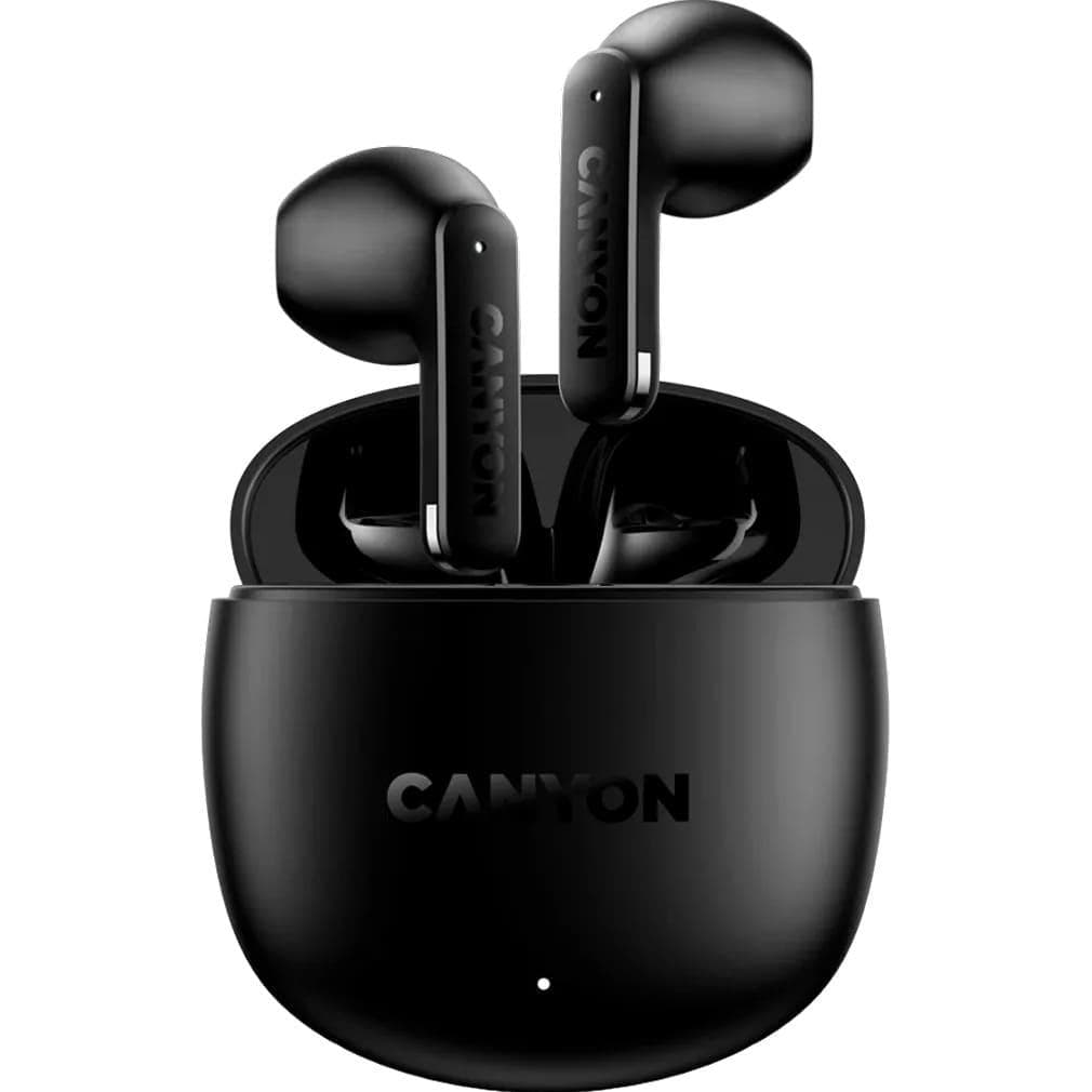 Навушники TWS CANYON headset OnGo 13 Semi-in-ear Black