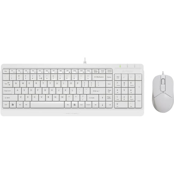 Комплект (Клавіатура та Миша) A4Tech F1512 Fstyler USB White