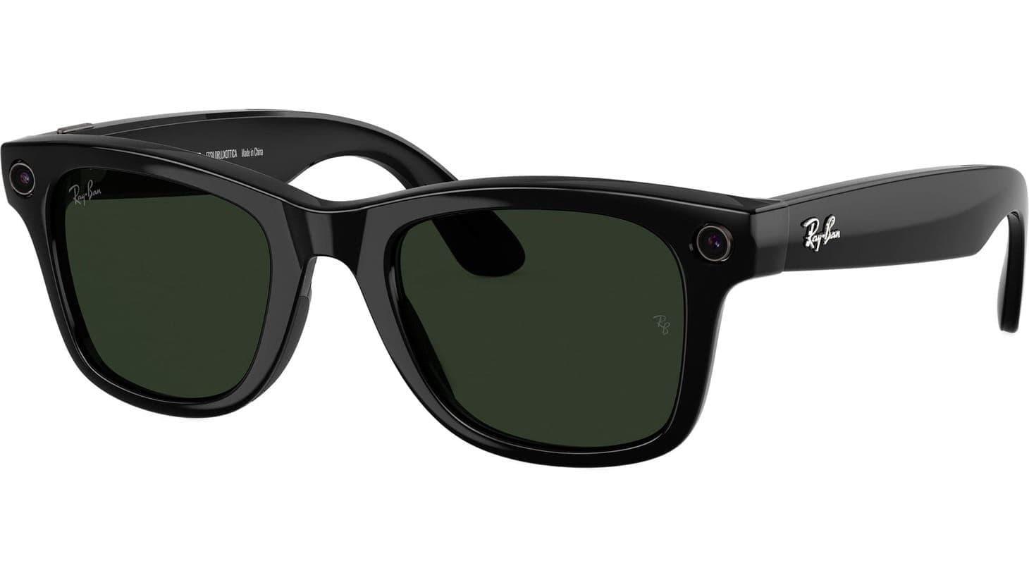 Ray-Ban Meta Wayfarer Gen 2 Stand.Shiny B. Frame/Clear to Graphite Green Transit.Lens (RW4012 601/1M 50-22)