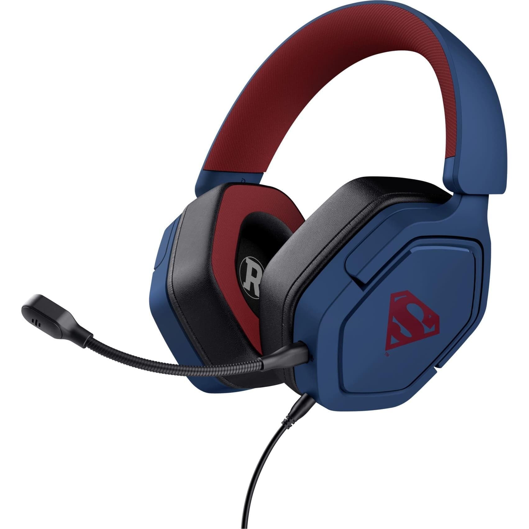 Ігрова гарнітура Trust GXT492SM Carus Superman Edition Blue