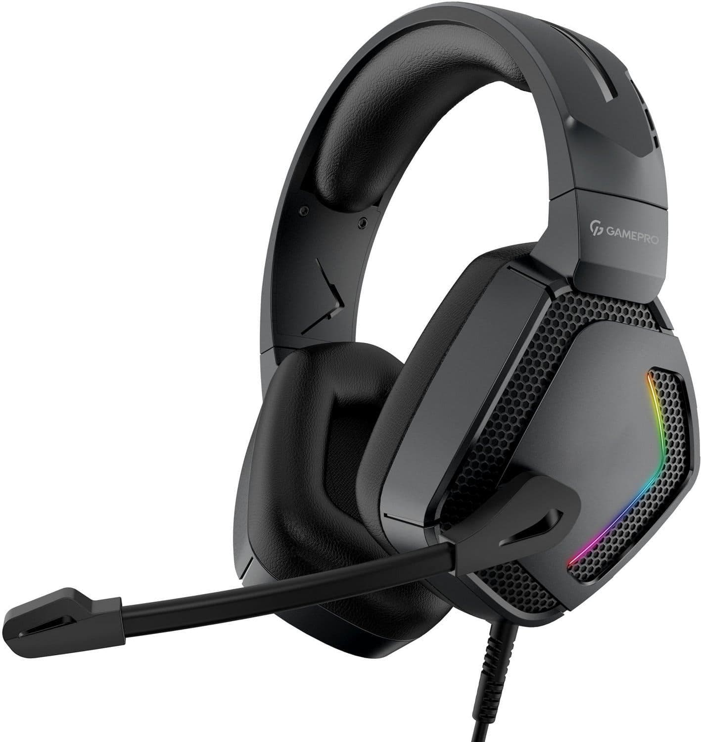 Ігрова гарнітура GamePro HS605 RGB Black