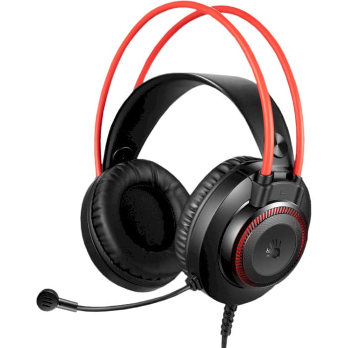 Ігрова гарнітура A4Tech Bloody G200 Black Red