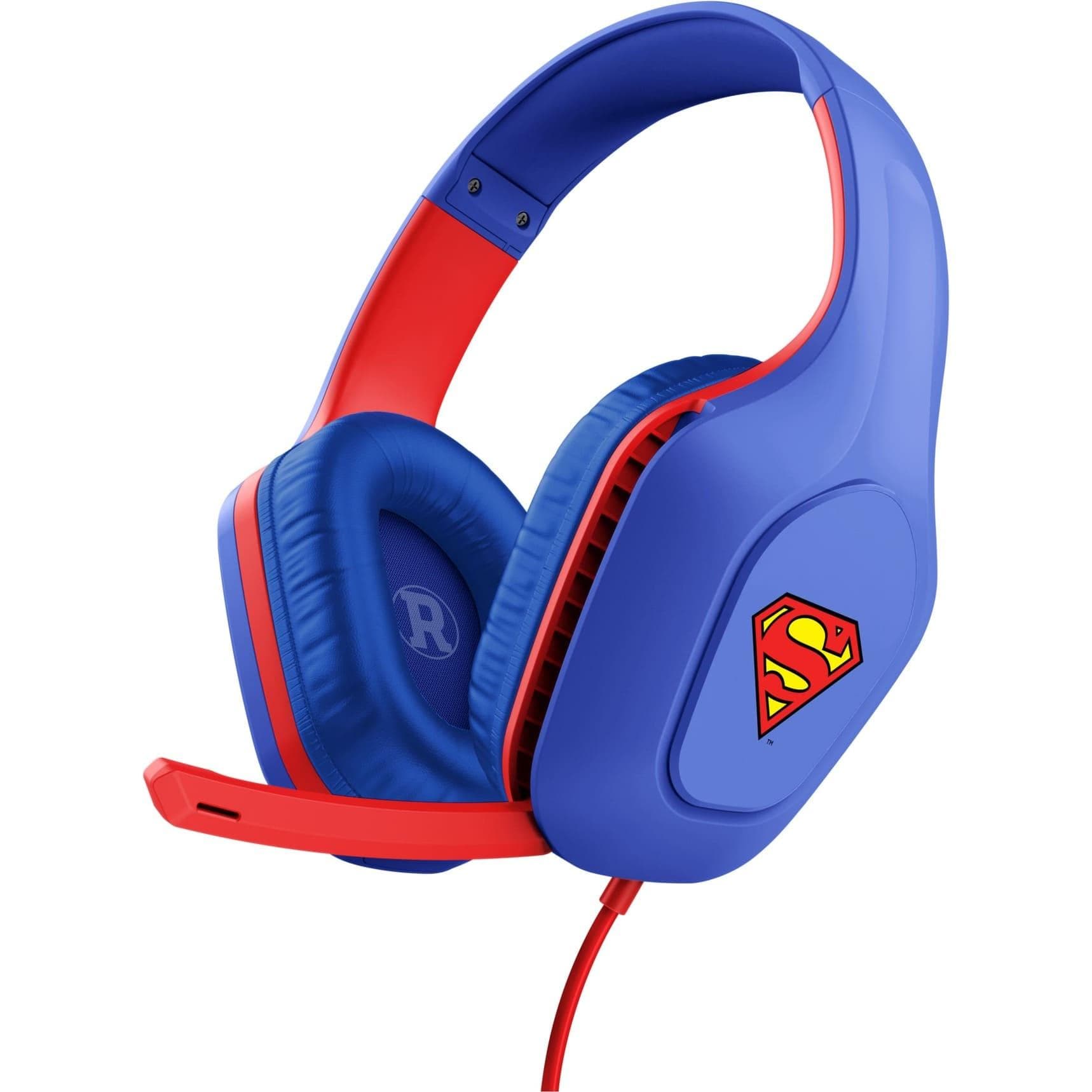 Ігрова гарнітура Trust GXT415SM Zirox Superman Edition Blue