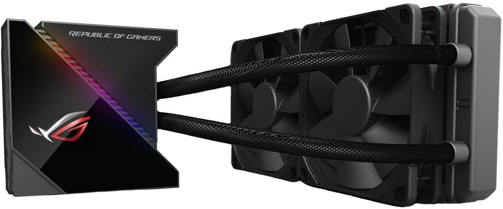 СВО Asus ROG Ryujin 2x120mm Aura OLED (90RC0030-M0UAY0)