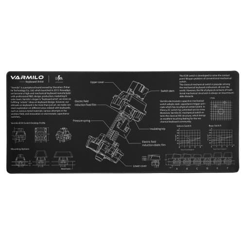 Ігрова поверхня Varmilo EC Mechanical Switch Desk Mat XL (ZDB005-01)