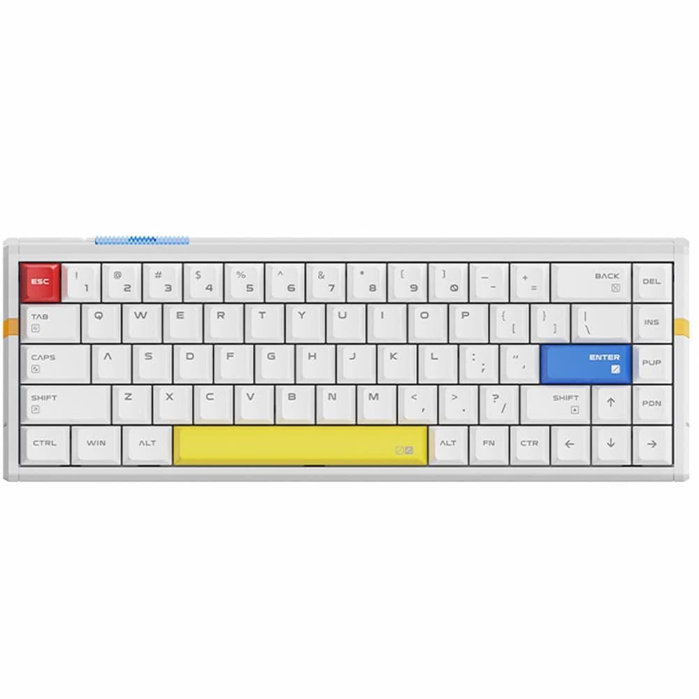 Клавіатура ATK RS6 Ultra Aluminum Hall Effect ENG (ATK-RS6-ULTRA-WHT)