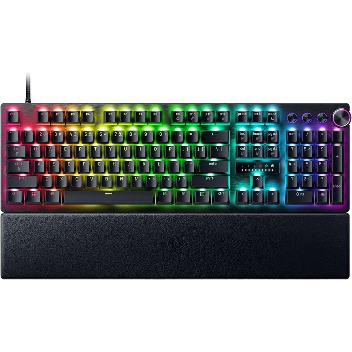 Клавіатура Razer Huntsman V3 Pro RGB 104key Analog Optical Switches GEN-2 ENG/UKR Black