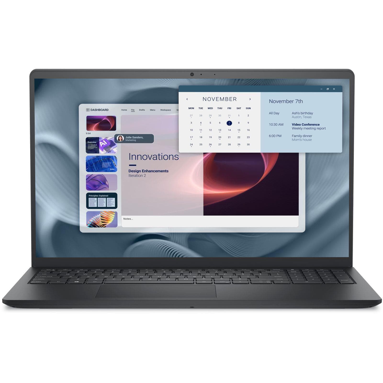 Ноутбук 15.6 Dell Pro 15 Essential FHD/Intel i5-1334U/16GB/512SSD/UMA/W11P/Black