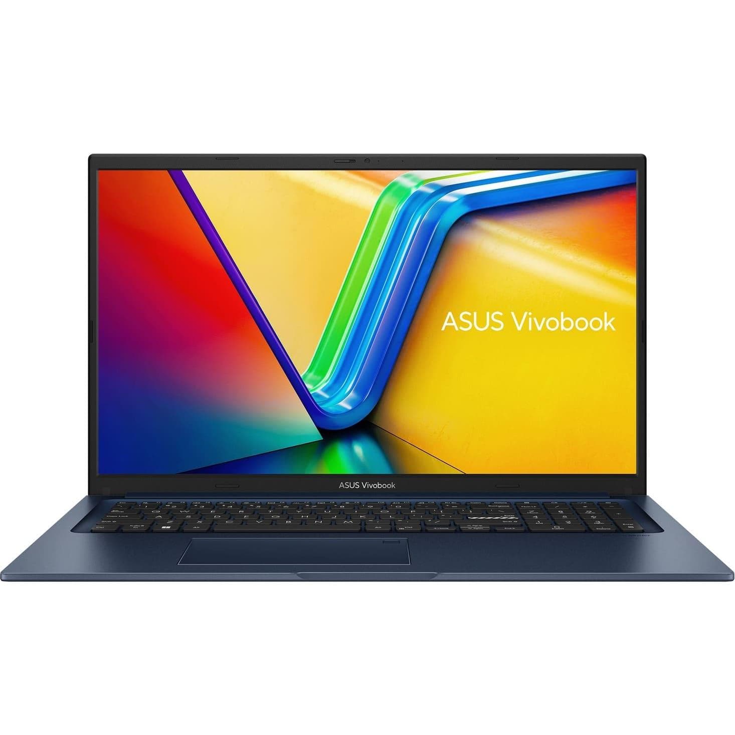 Ноутбук 17.3" ASUS Vivobook (X1704VA-AU755) FHD IPS/Intel i3-1315U/16GB/SSD512GB/Intel Graphics/DOS/Blue