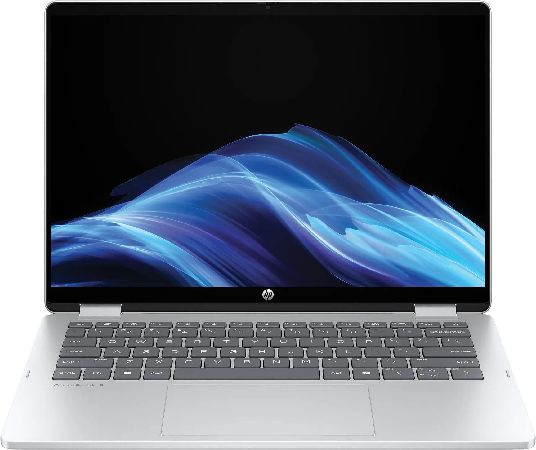 Ноутбук 14 HP OmniBook 5 Flip x360 14-fp0024ua 1920x1200 IPS Touch/Core 7-150U/24GB/1TB/Intel Graphics/DOS/Silver