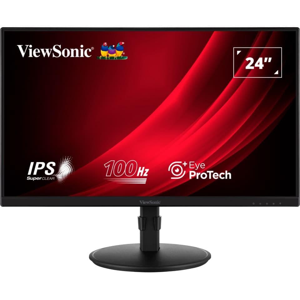 Монітор 23.8" ViewSonic VA2408-HDJ 1920x1080 (FullHD) IPS 100 Hz