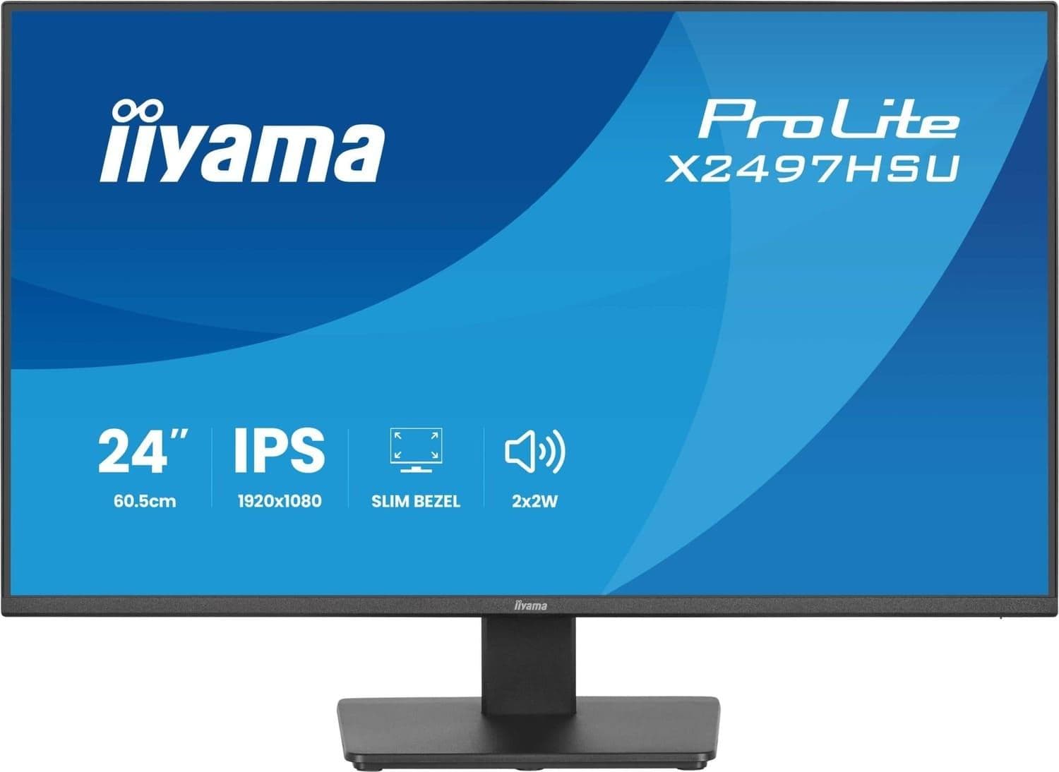 Монітор 23.8" Iiyama X2497HSU-B1 1920x1080 (FullHD) IPS 120 Hz