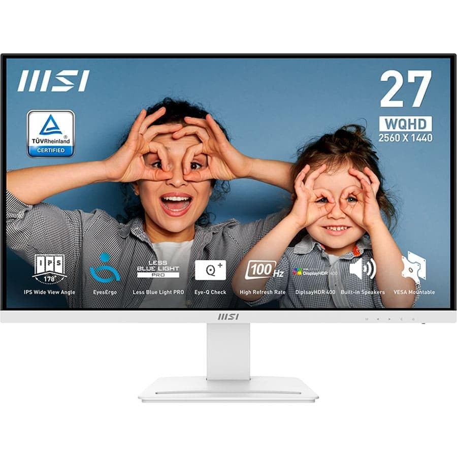 Монітор 27" MSI PRO MP273QW E2 2560x1440 (QHD, 2K) IPS 100 Hz