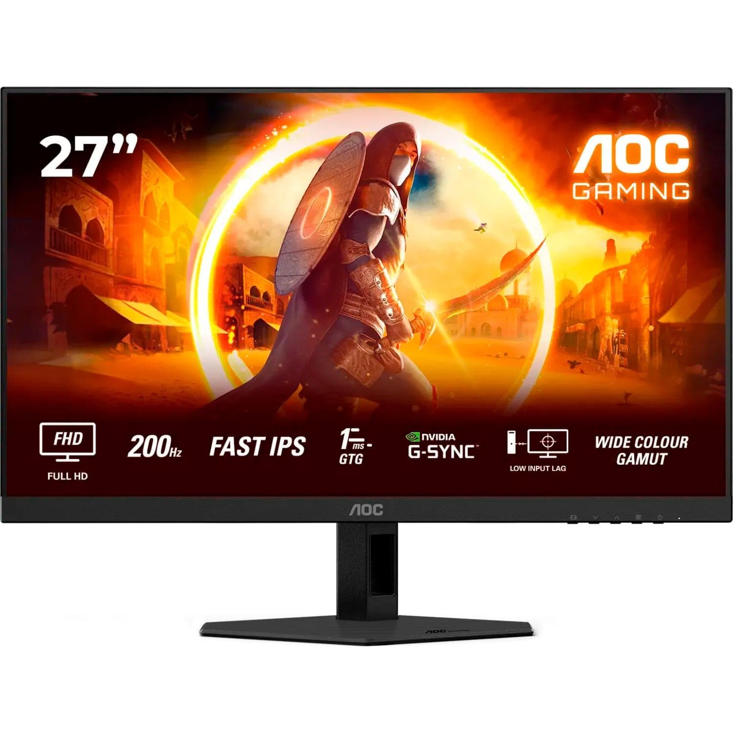 Монітор 27" AOC 27G4HRE 1920x1080 (FullHD) IPS 200 Hz