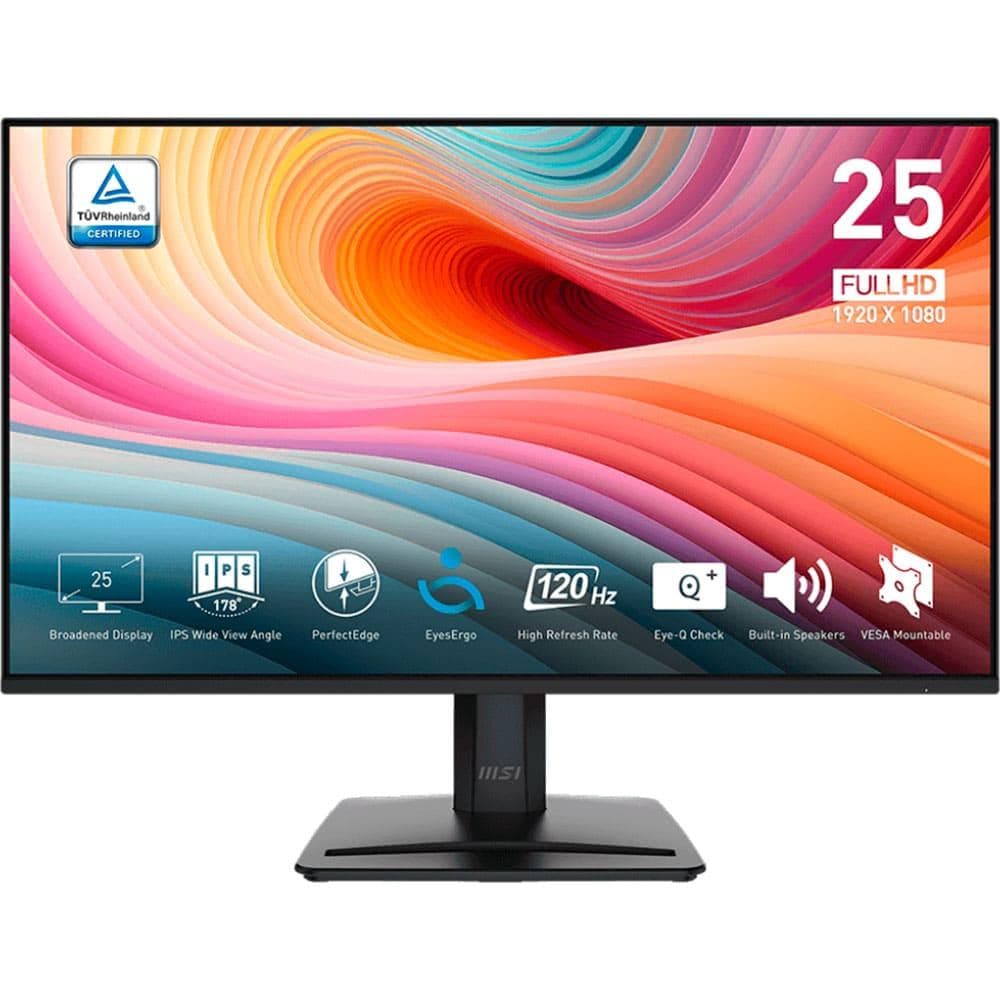 Монітор 24.5" MSI PRO MP251 E2 FHD IPS 120Hz