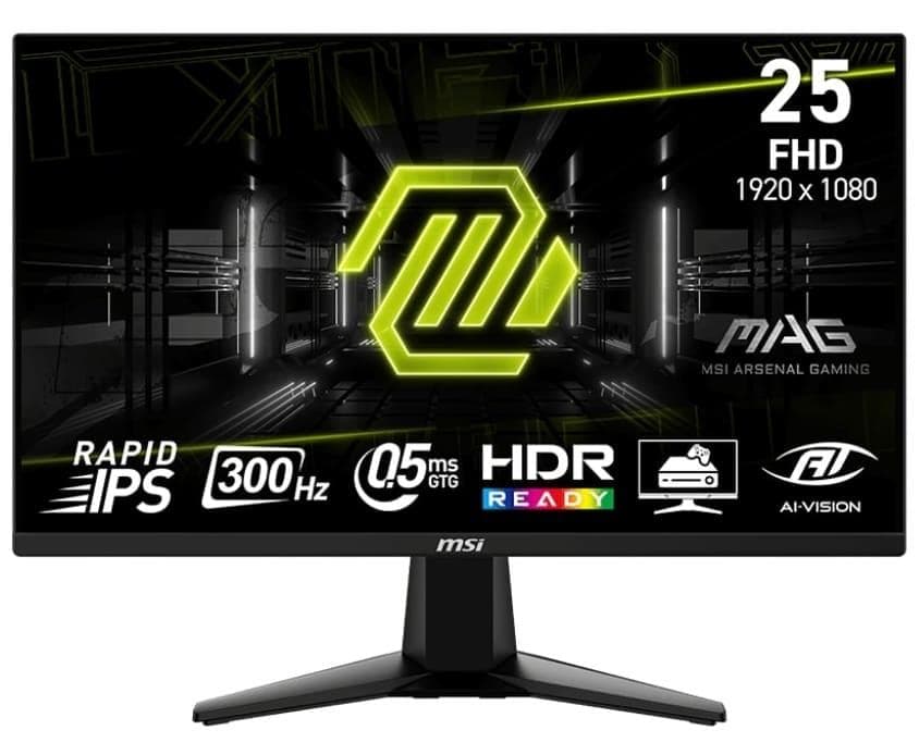 Монітор 24.5" MSI MAG 255XF 1920x1080 (FullHD) IPS 300 Hz