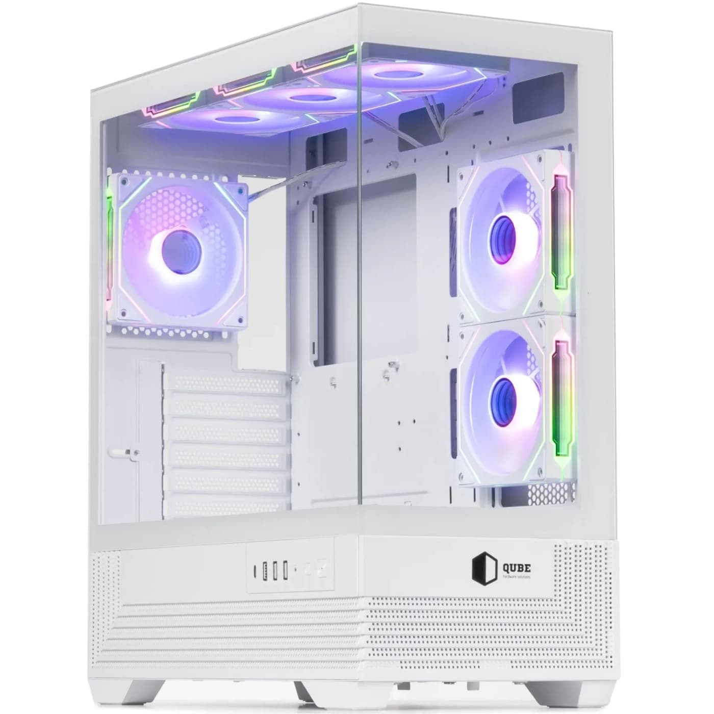 Корпус QUBE FORT ARGB White (FORT_GWNU3)