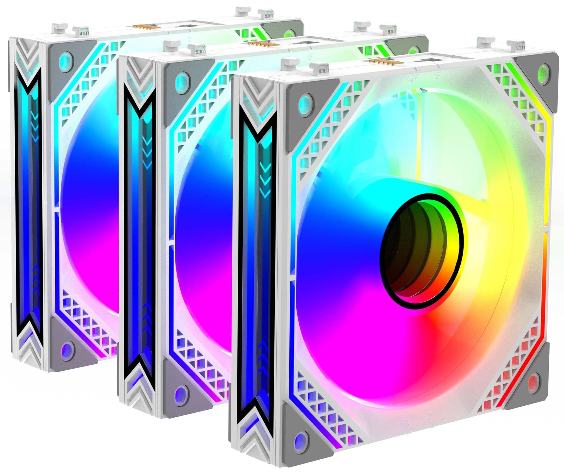 Комплект вентиляторов 2E GAMING Air Cool ACF120MW-ARGB