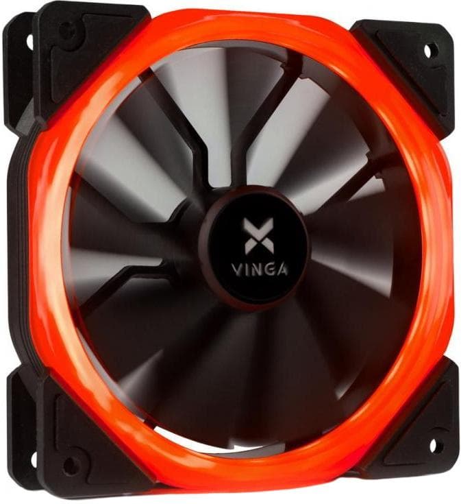 Вентилятор Vinga LED fan-01 red