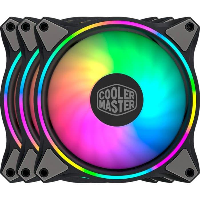 Комплект вентиляторов Cooler Master MasterFan MF120 (MFL-B2DN-183PA-R1)
