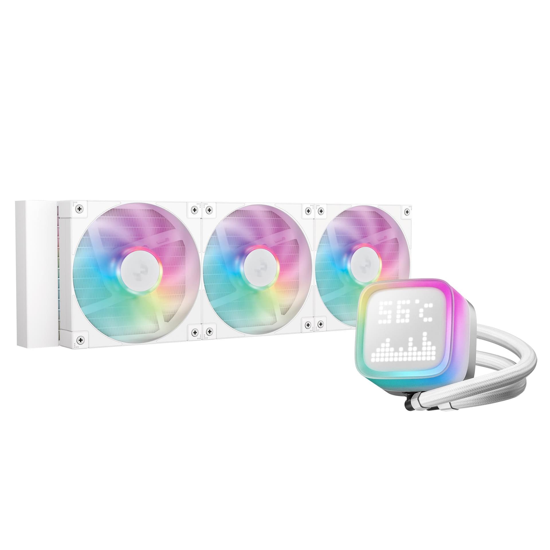 СВО DeepCool LP360 ARGB White (R-LP360-WHMSMC-G-1)