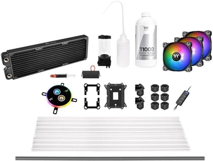 Набор для сборки СВО Thermaltake Pacific C360 DDC Hard Tube Water Cooling Kit (CL-W243-CU12SW-A)