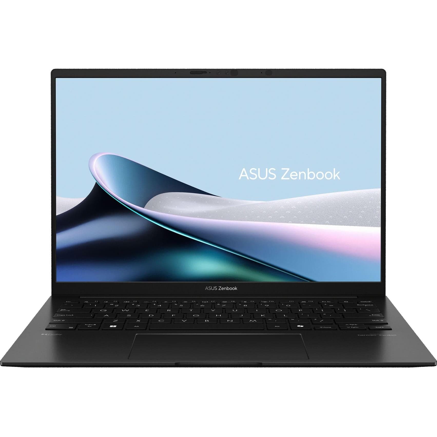 Ноутбук 14 ASUS ZenBook 14 OLED UM3406KA 1920x1200 OLED 60Hz/Ryzen AI 7 350/32GB/1TB/Radeon Graphics/W11H/Jade Black