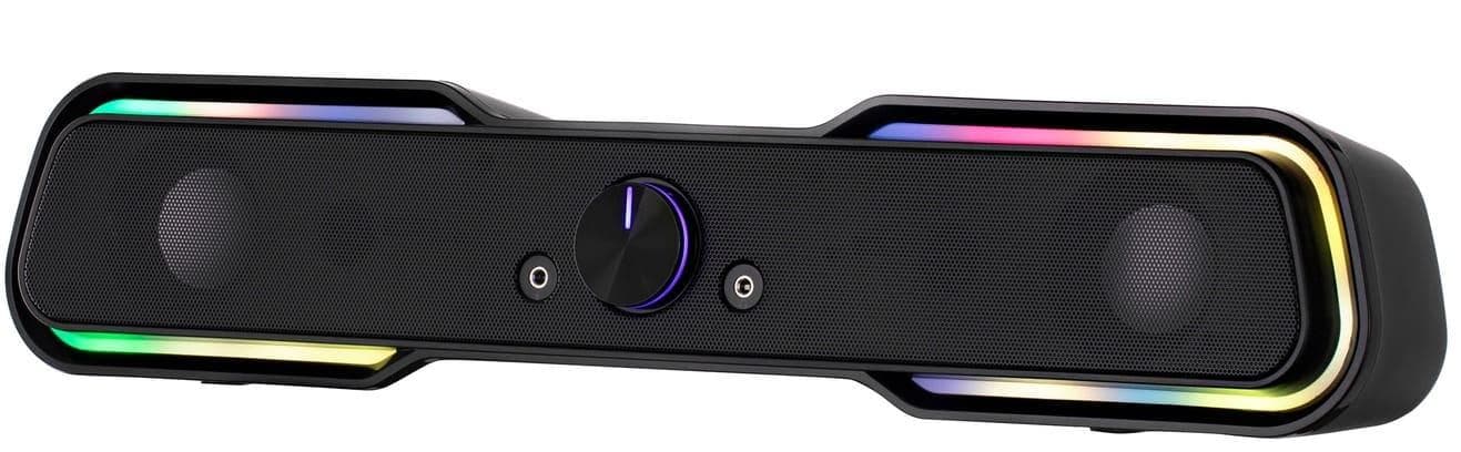 Саундбар 2E PCS101 RGB USB Black (2E-PCS101BK)