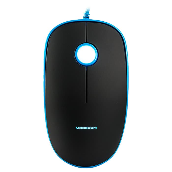 Миша Modecom MC-M111, 3кн., 1600dpi, чорно-синя