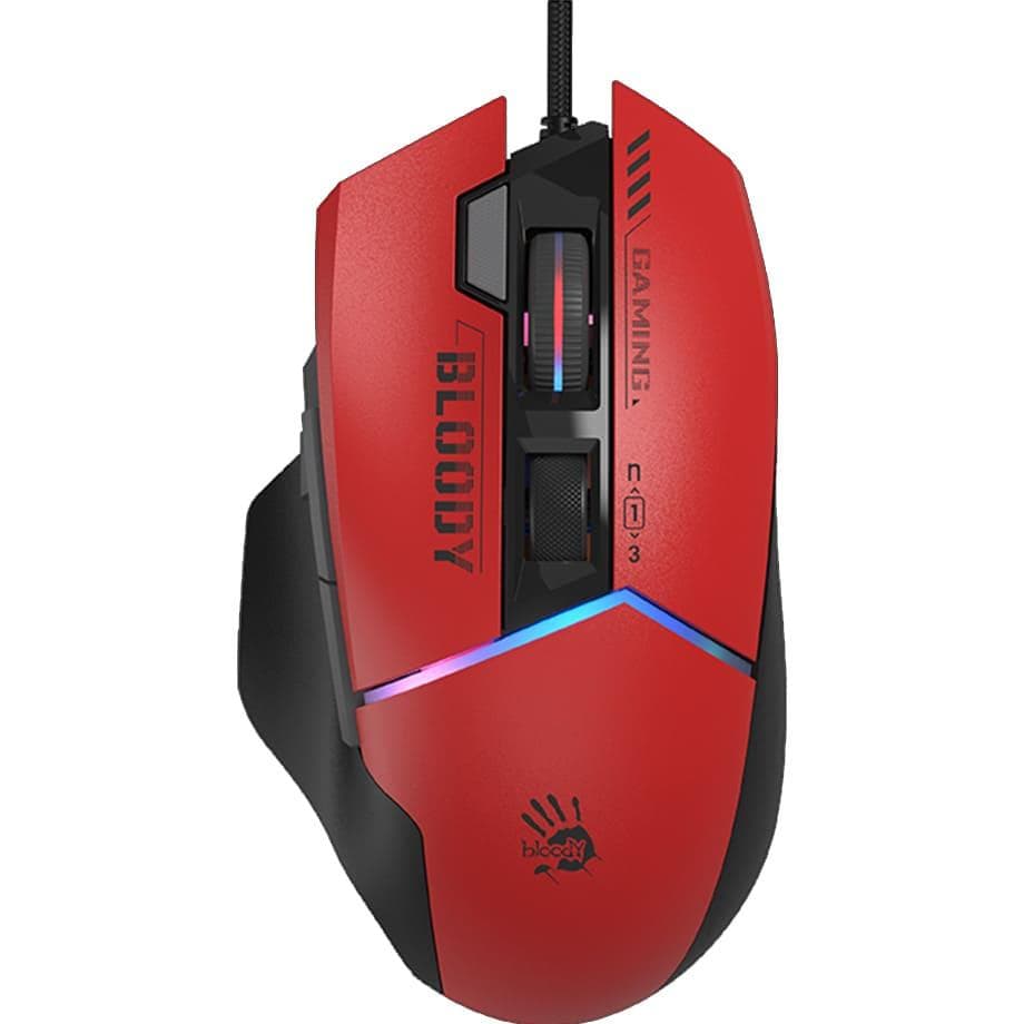 Миша Bloody W95 Ultra Red Black