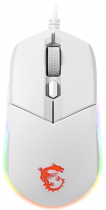 Миша MSI Clutch GM11 RGB USB White (S12-0401950-CLA)