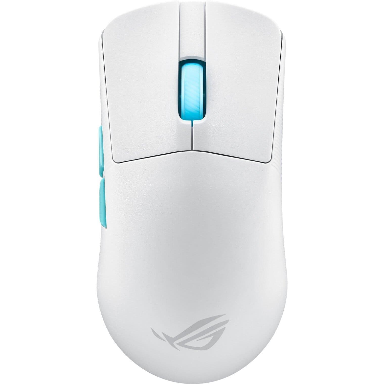 Миша Asus ROG Harpe Ace Aim Lab Edition RGB (90MP02W0-BMUA10) USB-A/WL/BT White