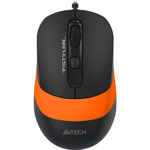 Миша A4TECH Fstyler FM10 USB Black/Orange