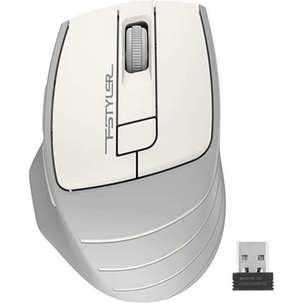 Миша A4TECH Fstyler FG30 Wireless Grey/White