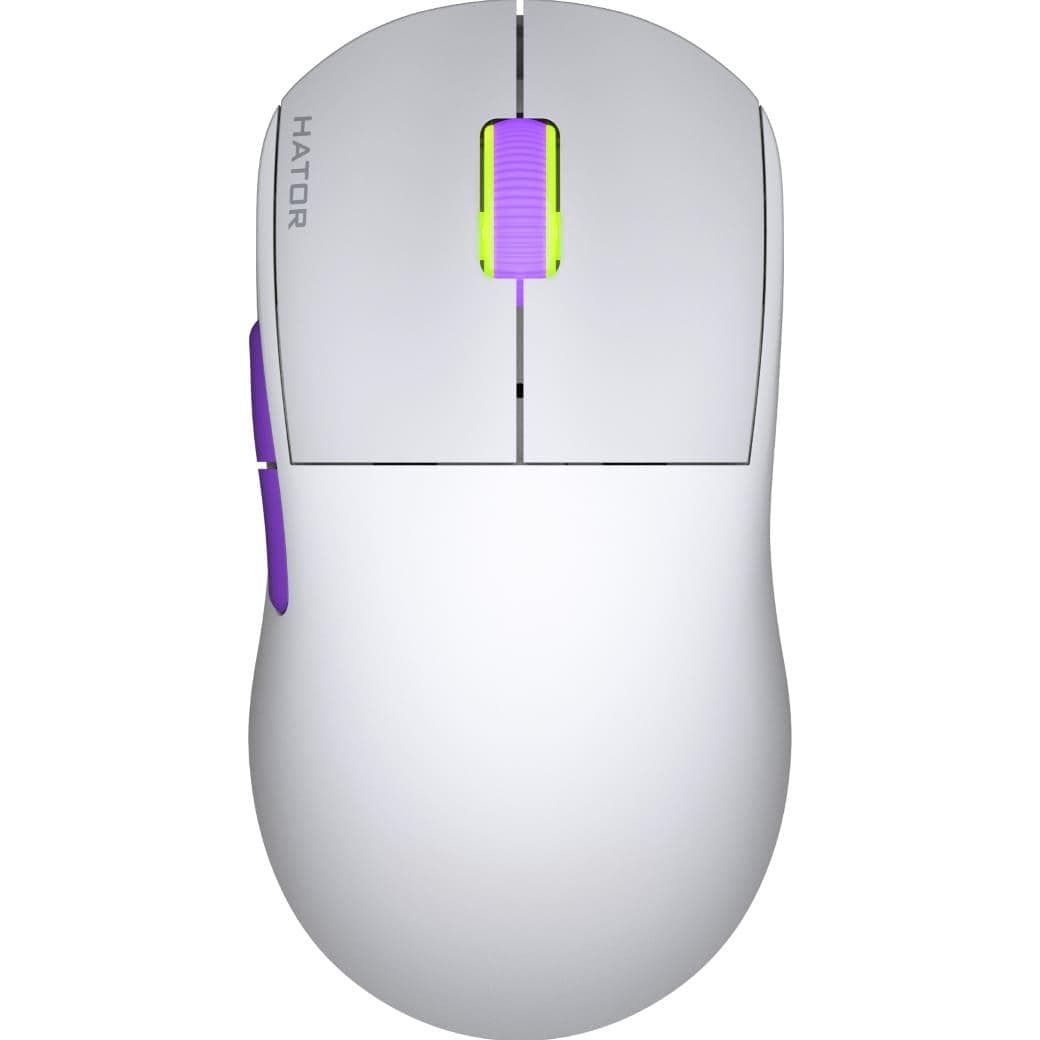 Миша HATOR Quasar 2 ULTRA 4K Wireless White Lilac (HTM571WL)