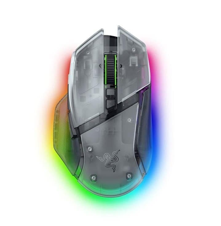 Миша Razer Basilisk V3 Pro 35K Phantom White Edition
